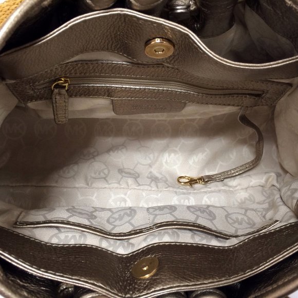 Michael by Michael Kors Natural Straw Satchel Bag - Picture 3 of 10